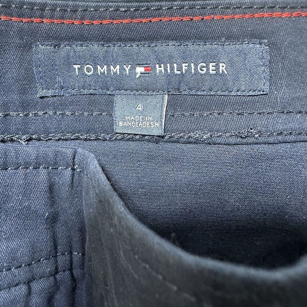 Tommy Hilfiger Women's Button-front Sailor Chino Skirt Sky Captain Old Money S 4 - Picture 7 of 10